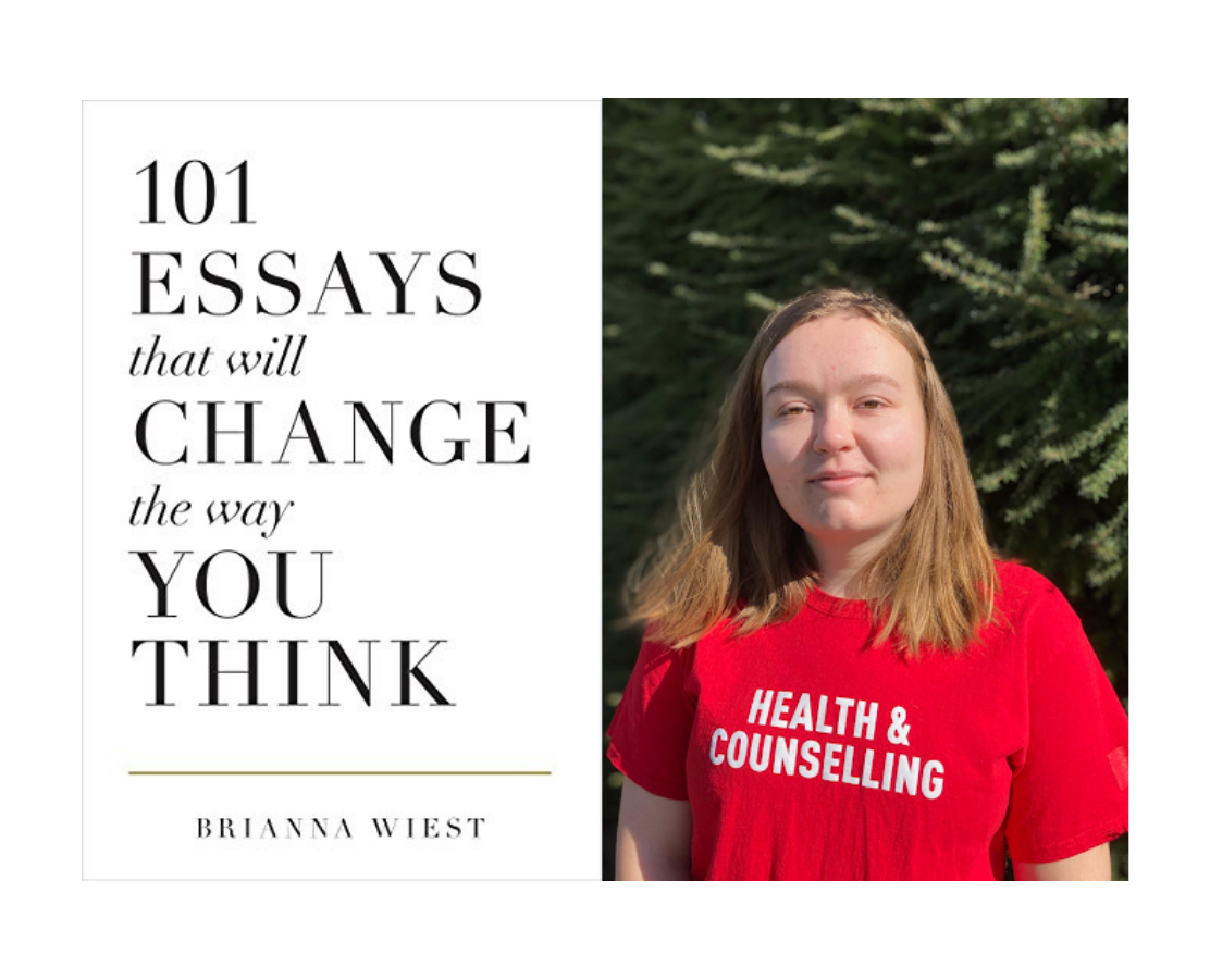 Book cover for "101 Essays That Will Change the Way You Think" by Brianna Wiest, and Emma Juergensen