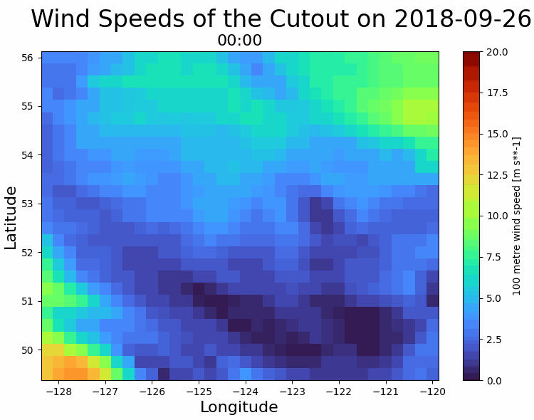 GIF of hourly wind speeds on 2018-09-26