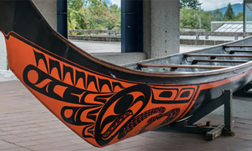 Black Haida Canoe image