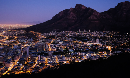 view of capetown, south africa