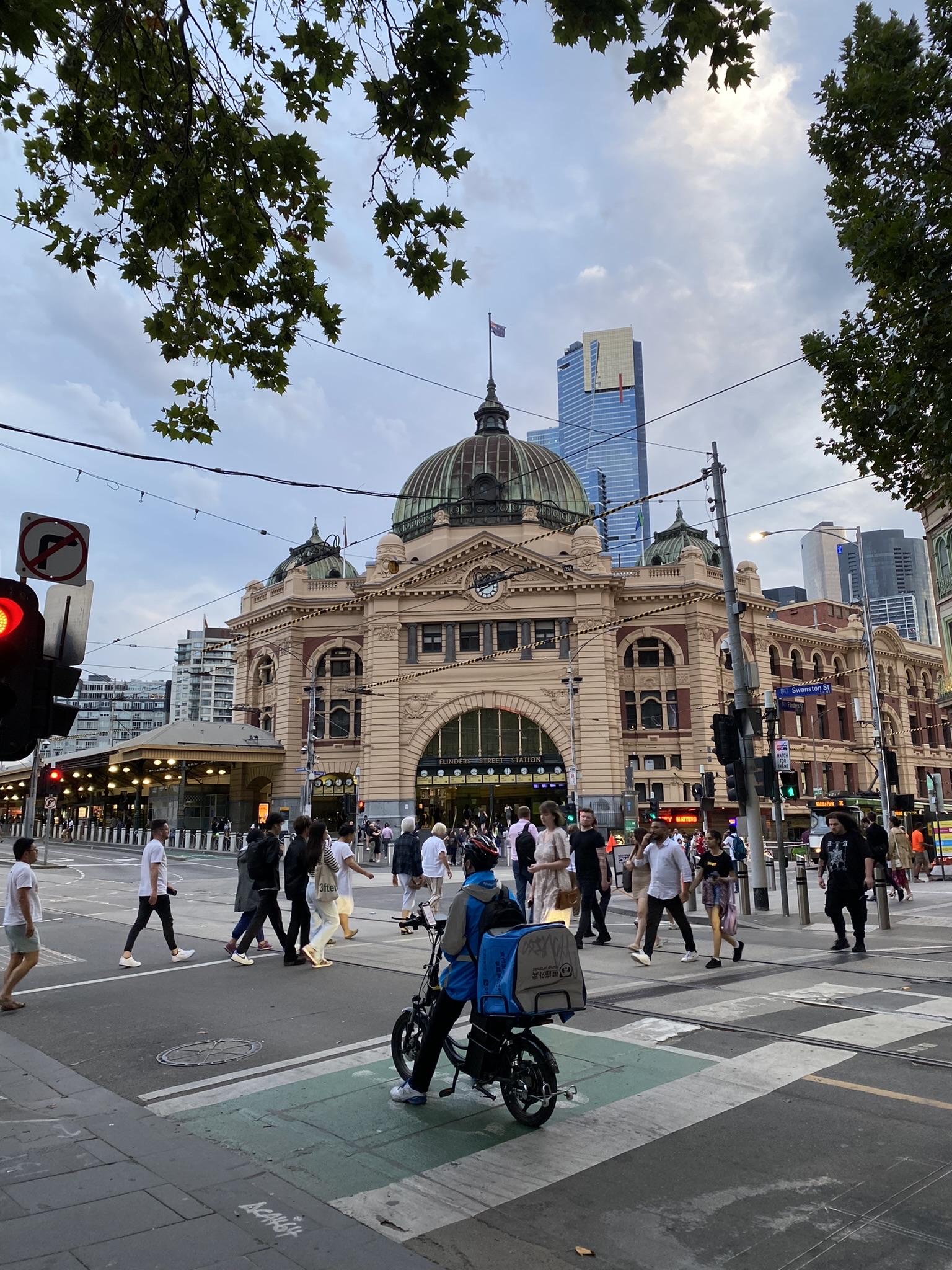 Iconic Flinders Street Station