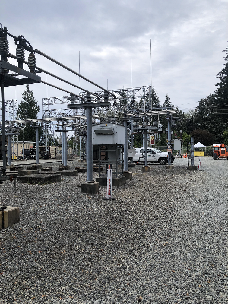 Gibsons Substation site visit