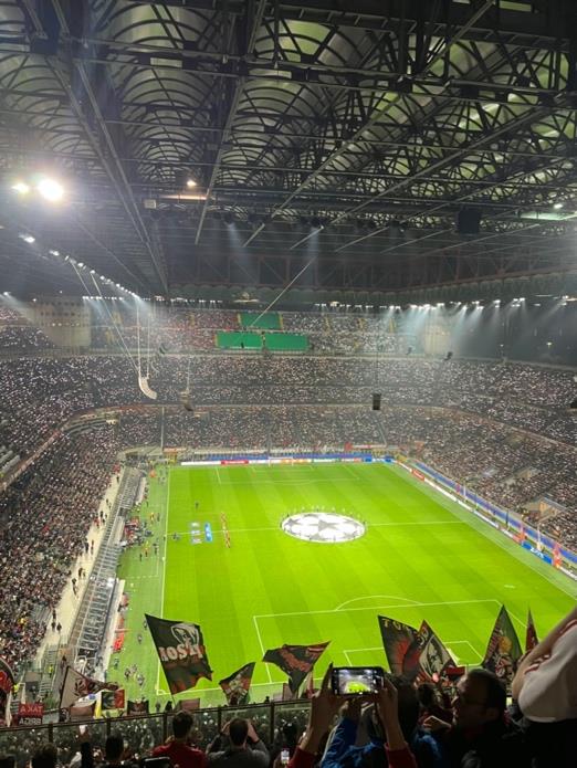 AC Milan game at the San Siro Stadium
