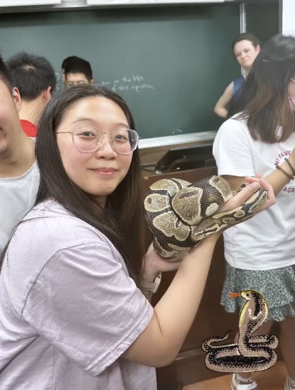 Snakes in Exploring Taiwan Lecture