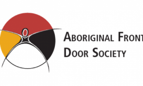 Aboriginal Front Door Society Banner