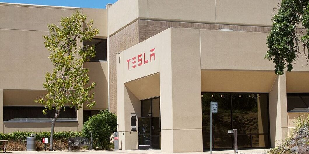 Tesla's headquarters in Palo Alto