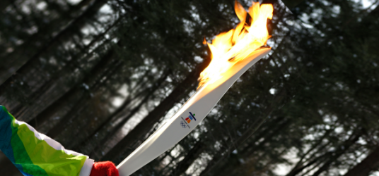 The olympic torch