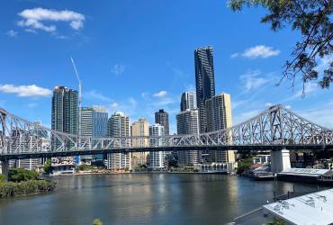 View of Brisbane city