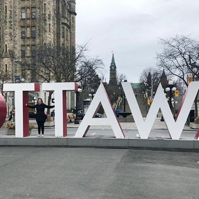 Photo 1: Ottawa’s famous tourist sign
