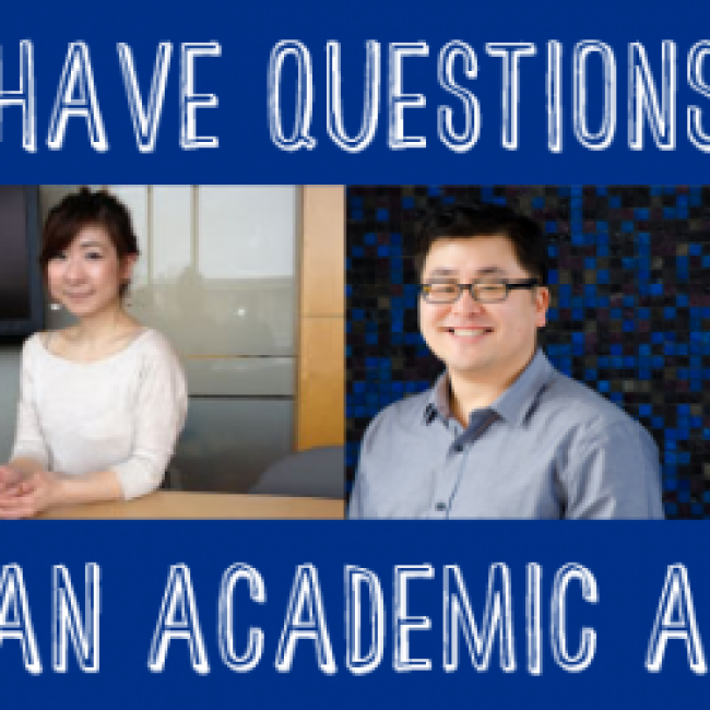 Have questions? Ask an academic advisor