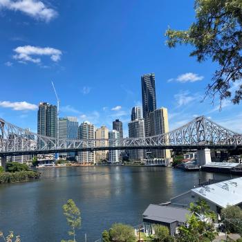 View of Brisbane city