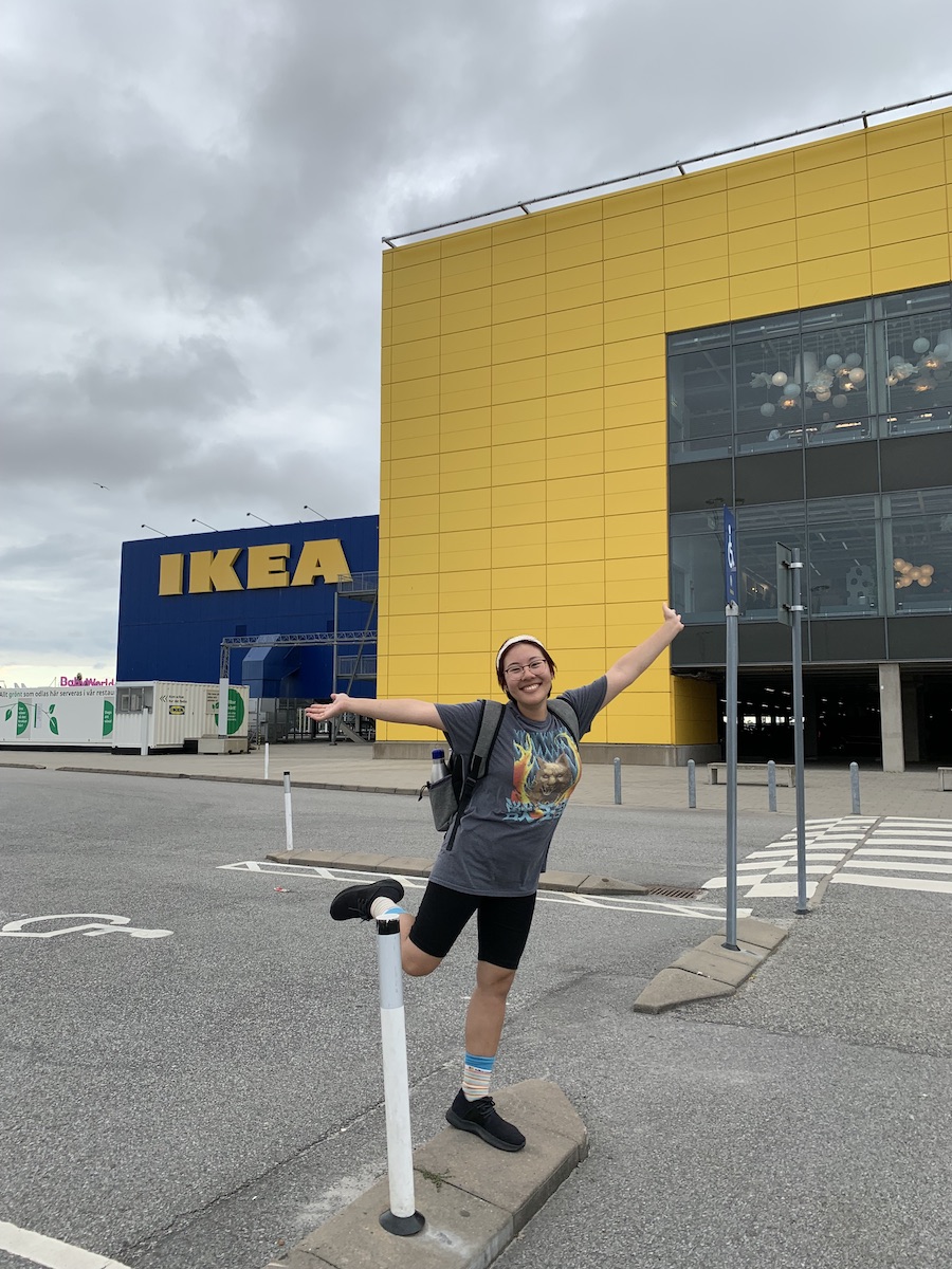 Visiting IKEA