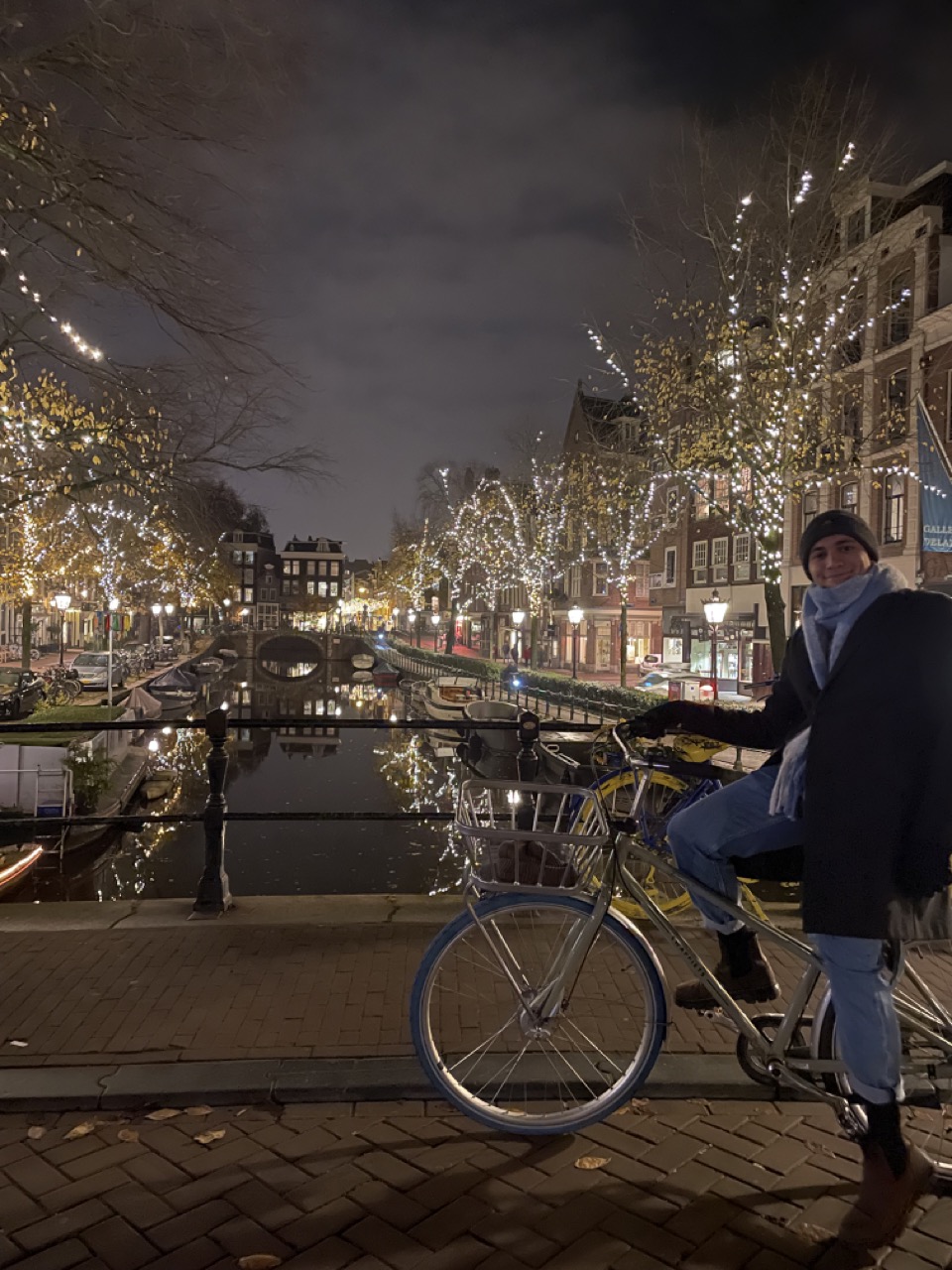Biking in Amsterdam