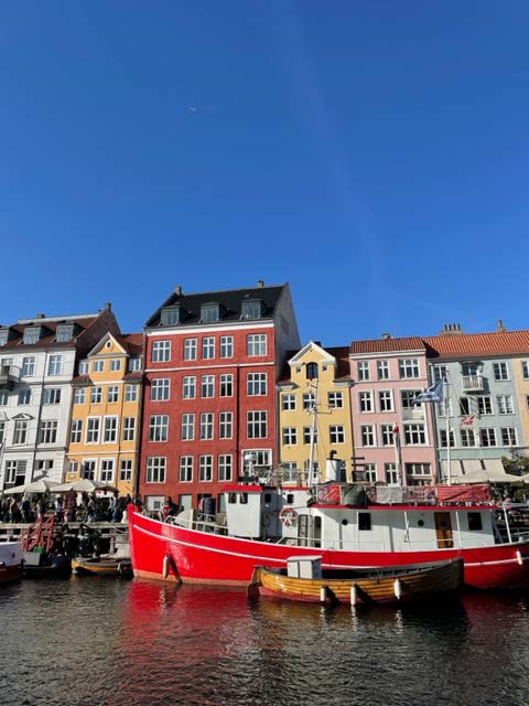 Nyhavn - a popular street in Denmark