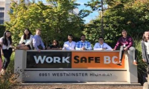 Group photo at WorkSafeBC