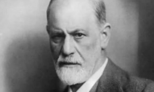 A photo of Sigmund Freud
