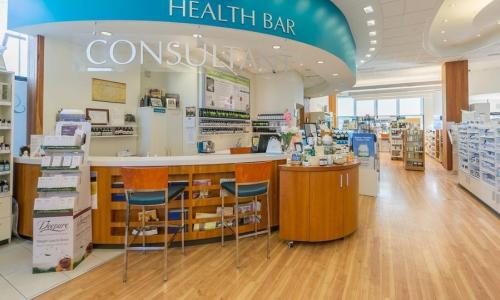 Our consulting desk at Pure Pharmacy White Rock