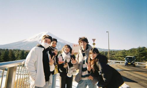 Me and friends at Mt. Fuji