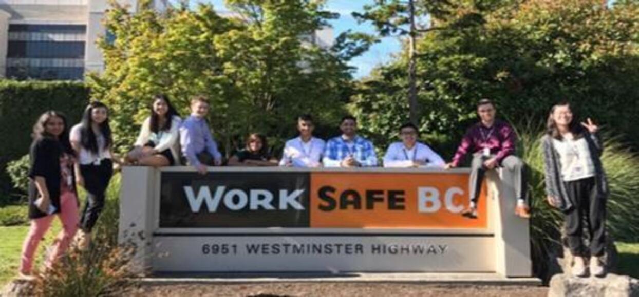 Group photo at WorkSafeBC