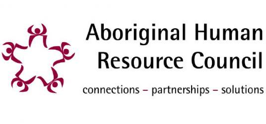 Aboriginal Human Resource Council Banner