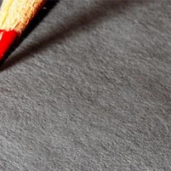 Red pencil crayon drawing a line