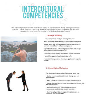 Intercultural Competencies