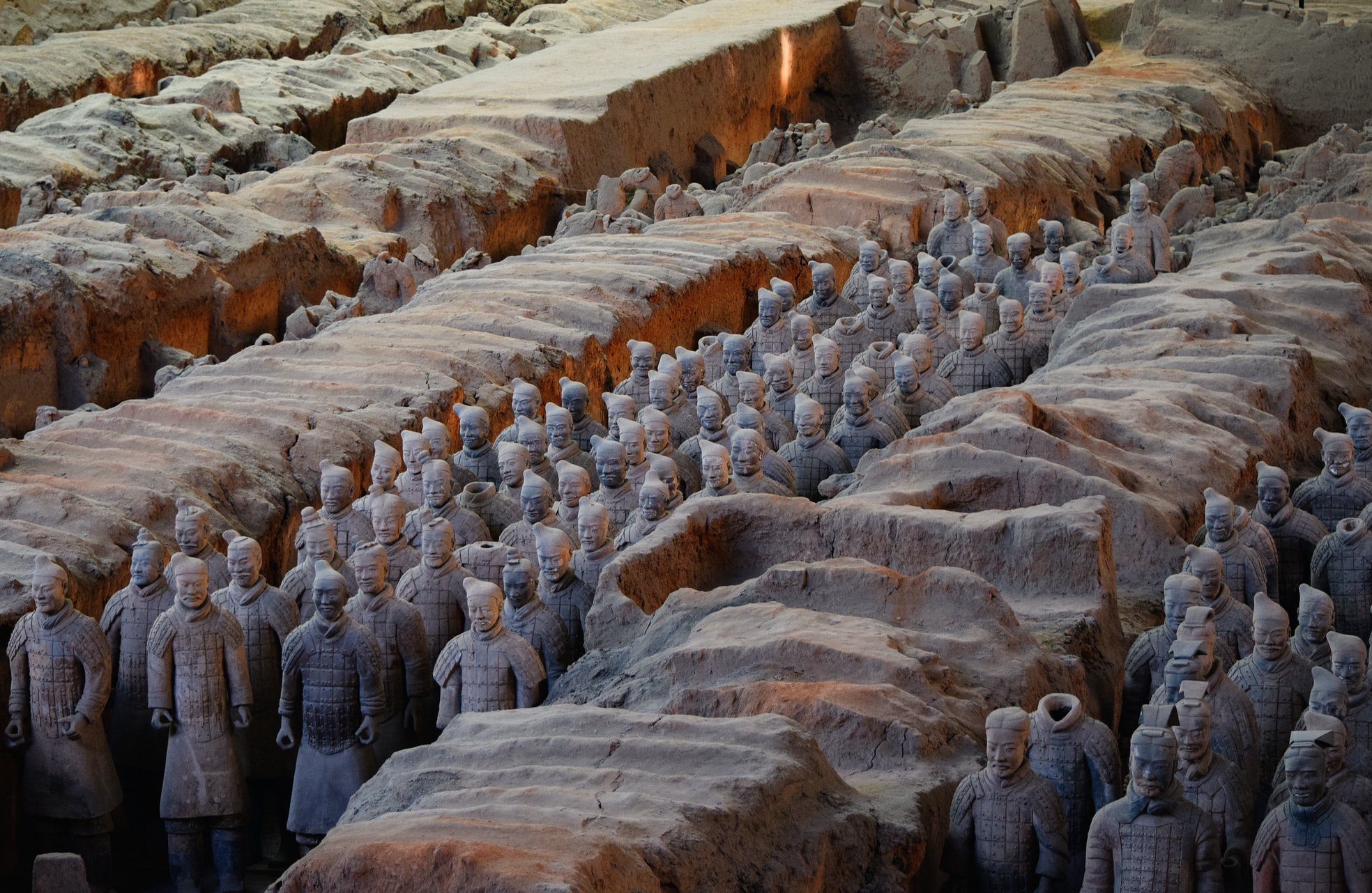 Terracotta Warrios in Xi'an, China