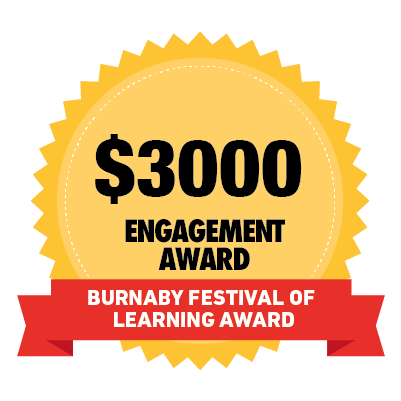EA Burnaby Festival of Learning Award $3000 Logo