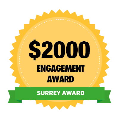 EA Surrey Award $2000 Logo