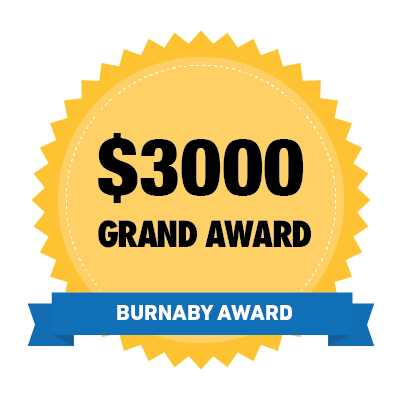 Grand Award Burnaby Award $3000 Logo