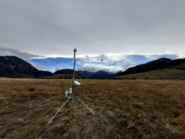 Our Weather Station at Cass Field Station