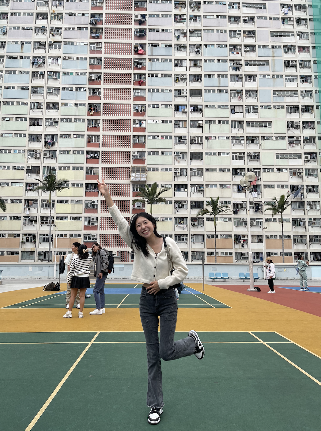 Choi Hung Estate Rooftop Basketball Court