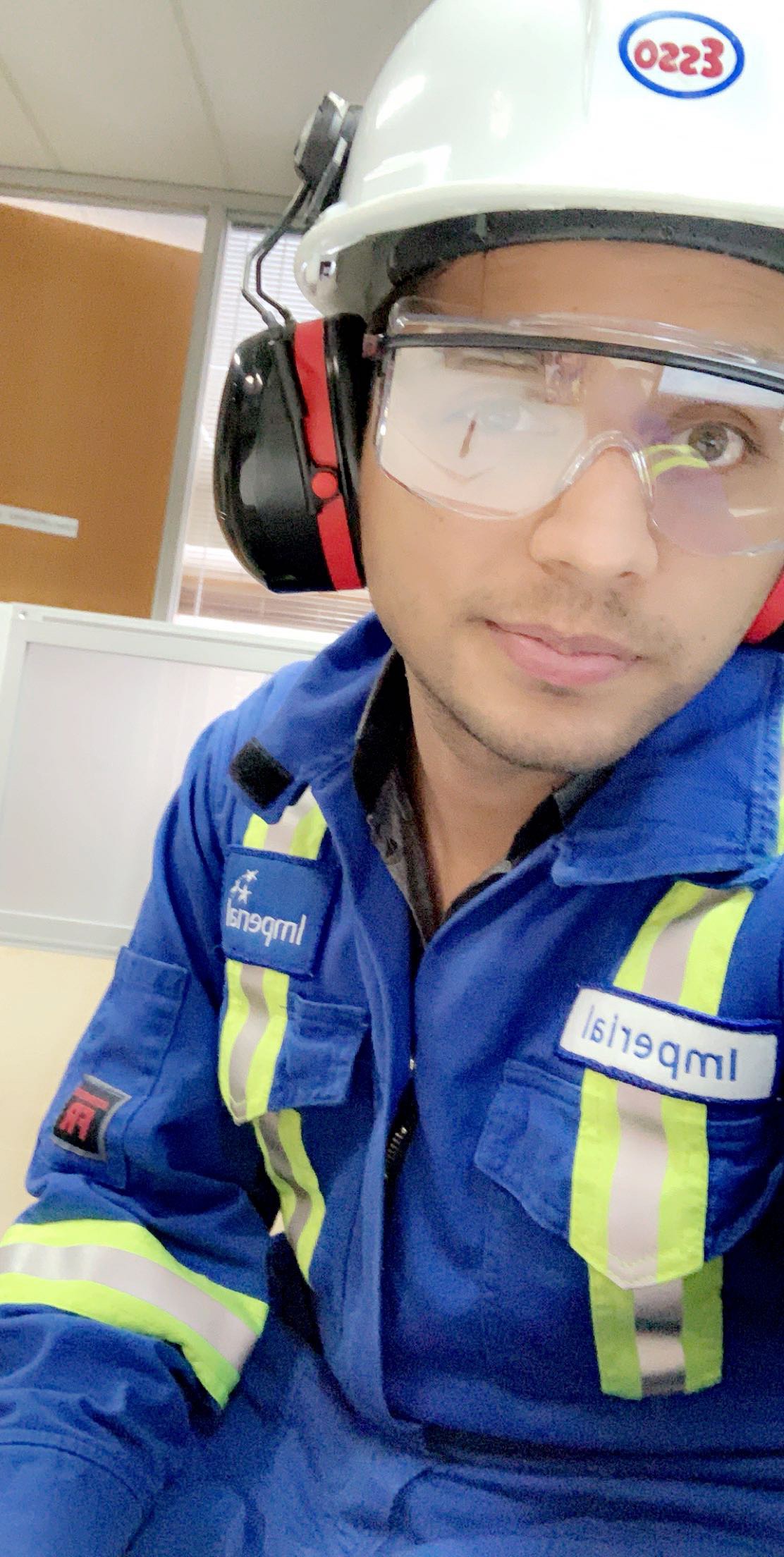Image of Shahid in work wear