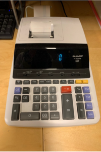 Simran's accounting calculator