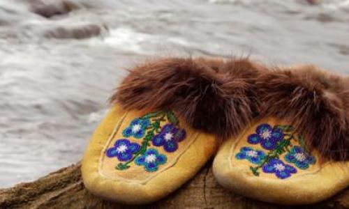 picture of aboriginal shoes