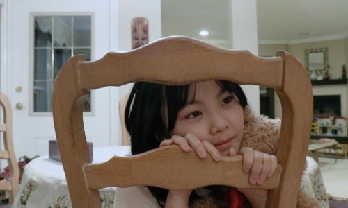 Screen grab from Awaiting, a film by Amy Guo and Hannah Leng
