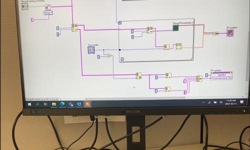 Sample LabView programming I did by myself.