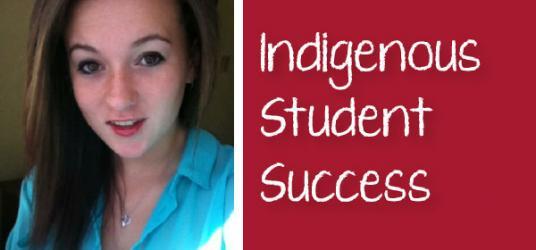 Indigenous Student Success Banner with Marissa 