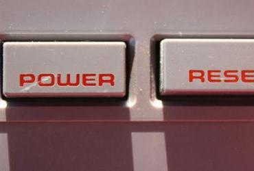 Power and reset buttons