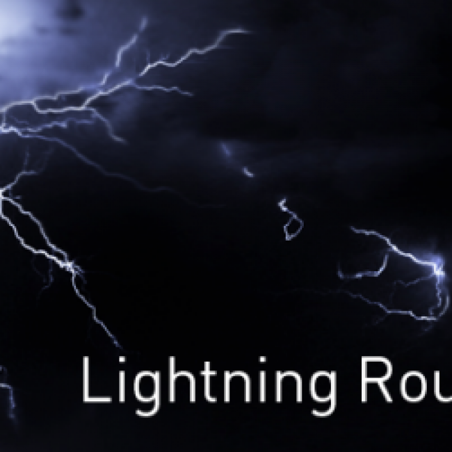 picture of lighting with the caption: lightning round tips