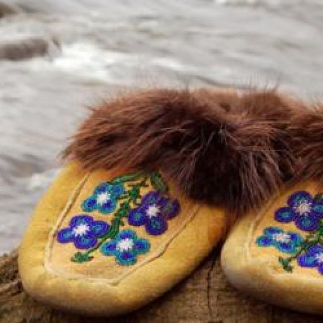 picture of aboriginal shoes